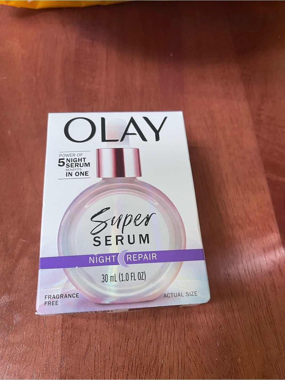 OLAY Super Serum Night Repair - Iridescent Pink with Purple Accent